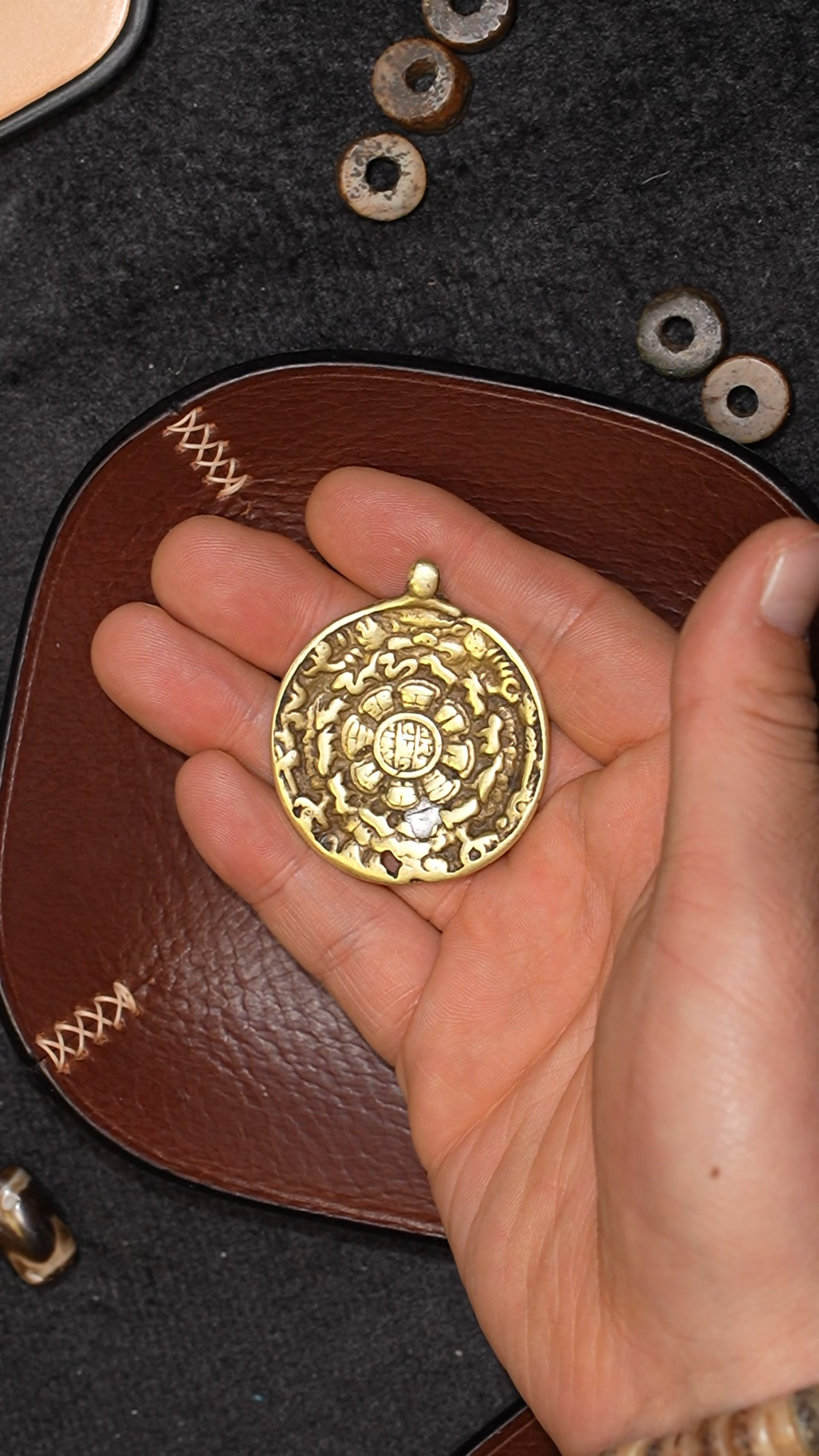 【闪购商品】冲赛康胡子哥，藏传九宫八卦牌138