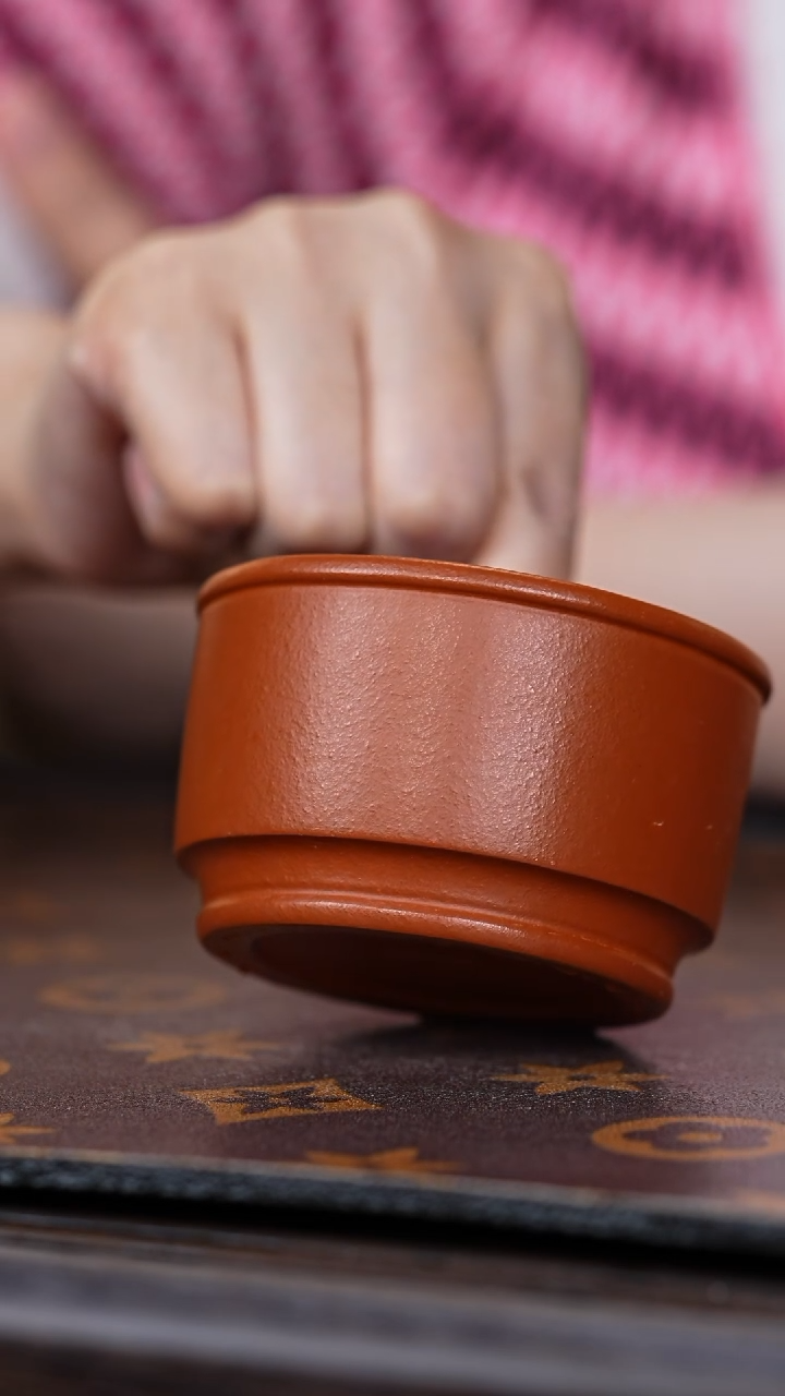 茶壶紫砂赵庄朱泥马蹄杯