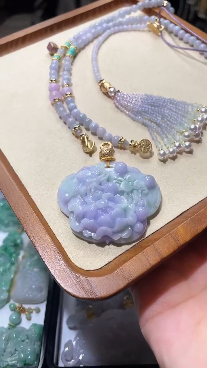 【闪购商品】翡翠颈饰未镶嵌吊坠