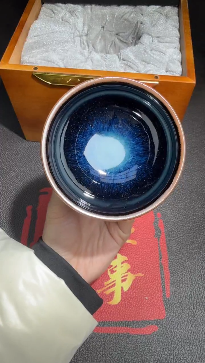茶盏孙建兴乌金蓝145