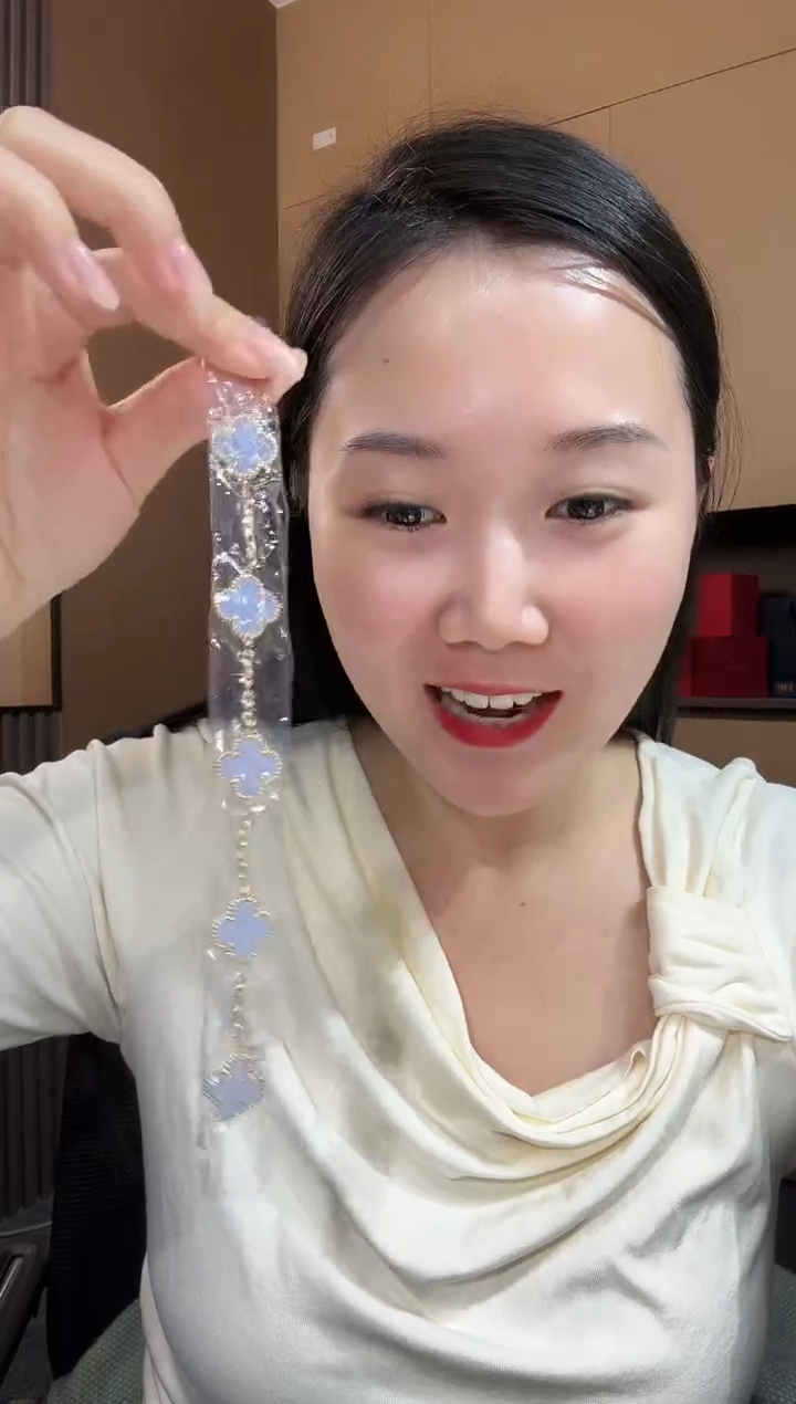 【闪购商品】玛瑙/玉髓手链18K金镶嵌紫色k黄，五花手链GHJ   