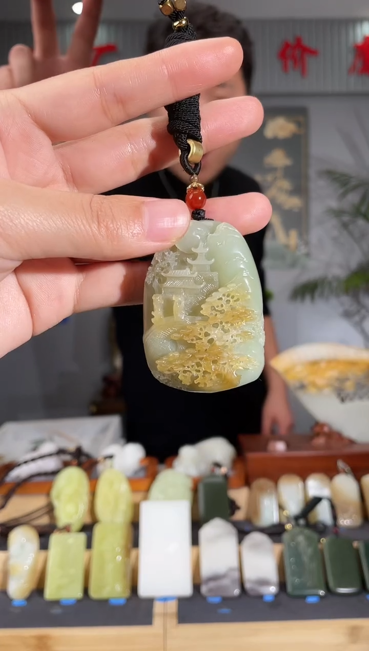 【闪购商品】和田玉颈饰未镶嵌拍一发一 多样性发货