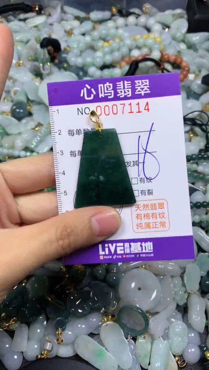 【闪购商品】翡翠颈饰未镶嵌闪购007114