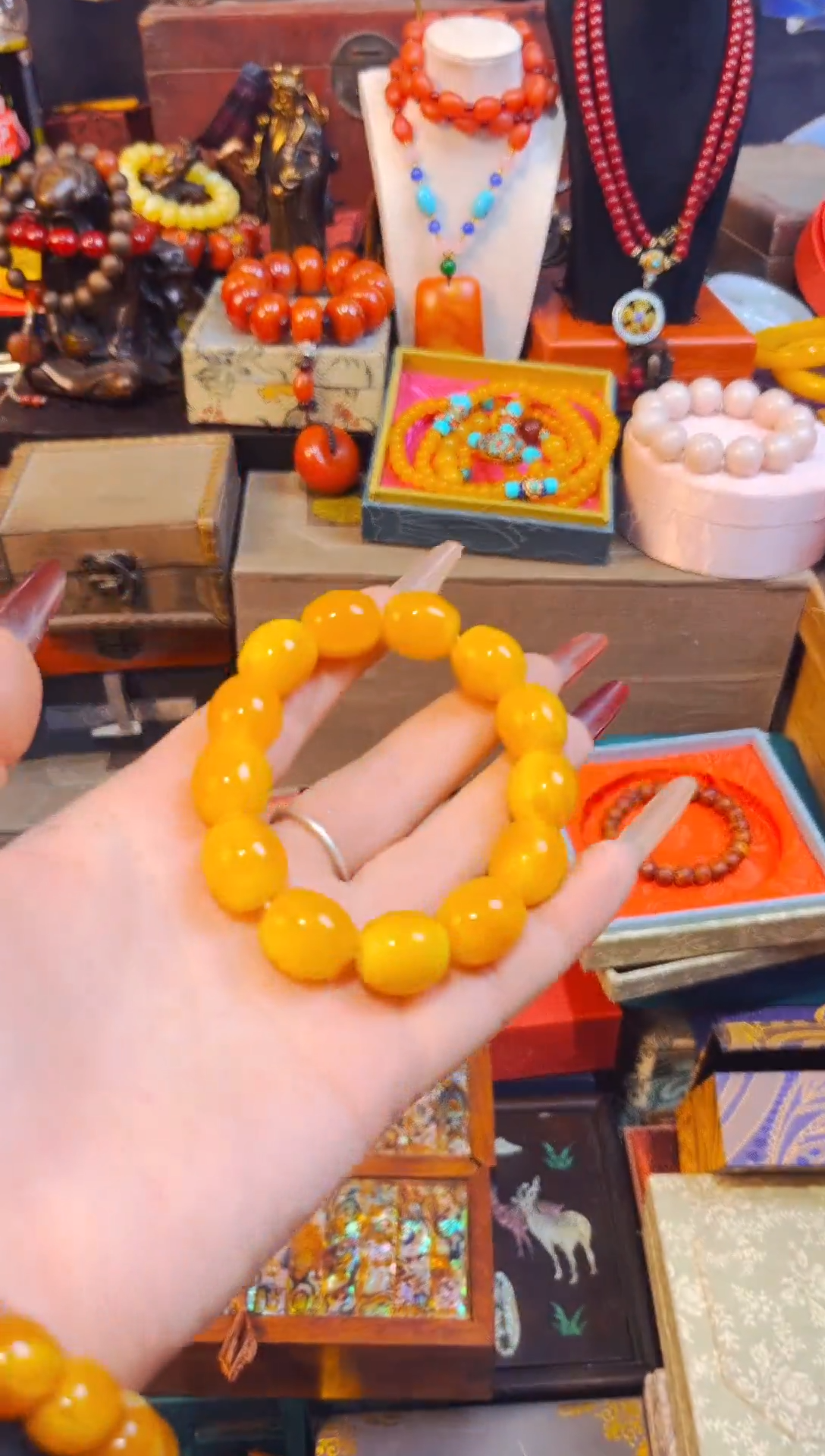 【闪购商品】蜜蜡颈饰未镶嵌兰妹精选精品专属链接198