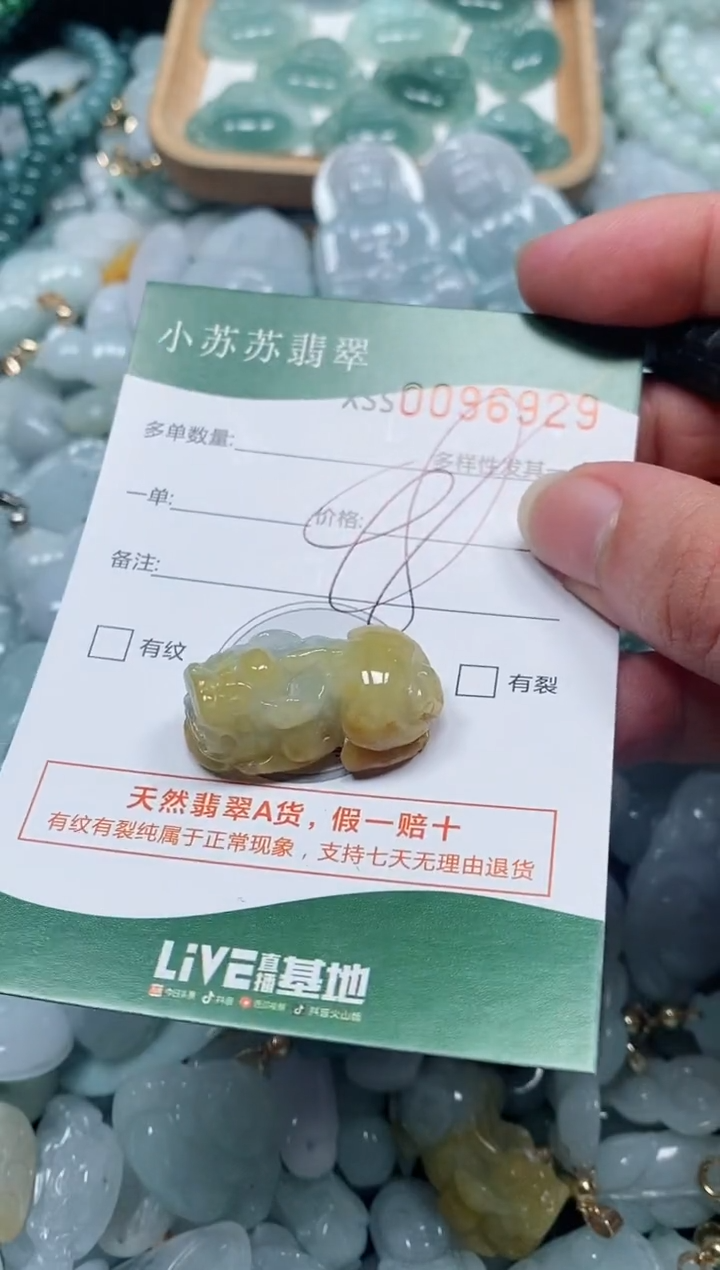 【闪购商品】翡翠颈饰未镶嵌闪购商品0096929