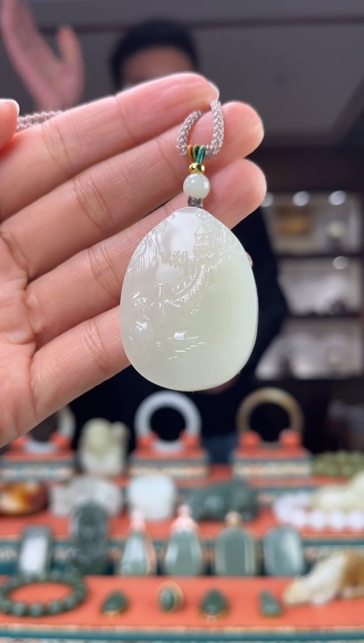 【闪购商品】和田玉颈饰未镶嵌佩佩