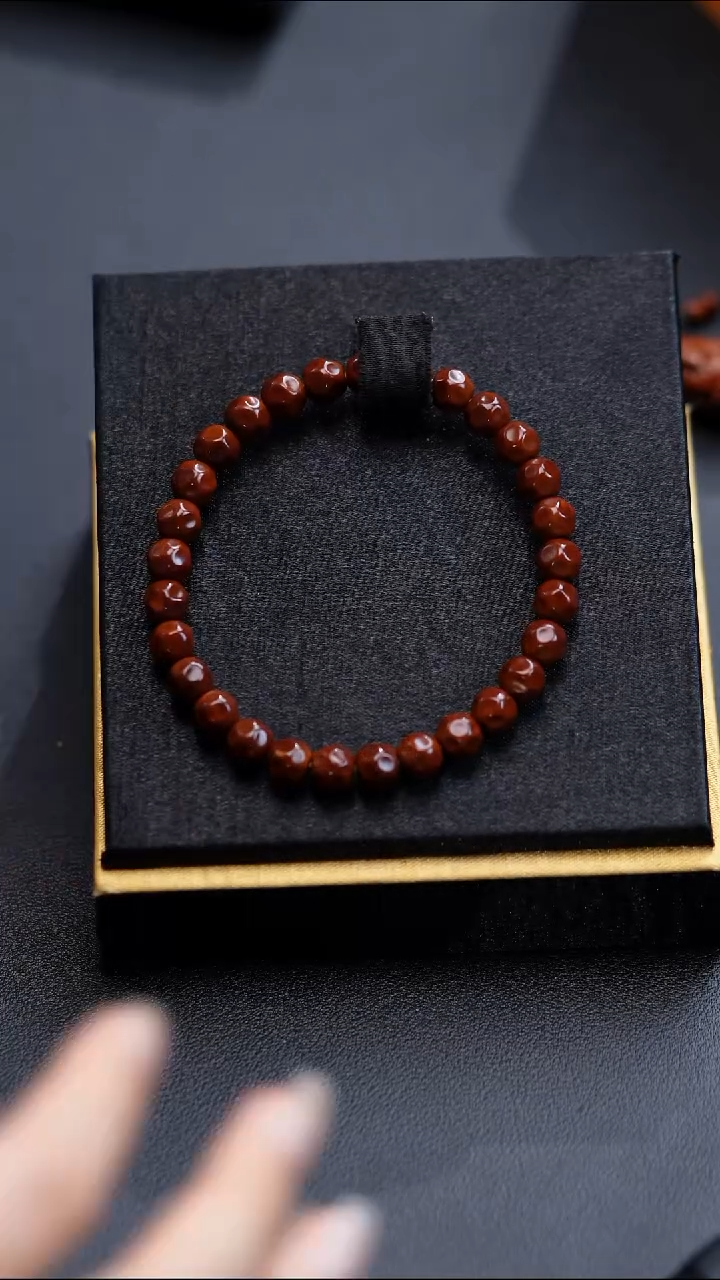 手串橄榄核核尖无相7+