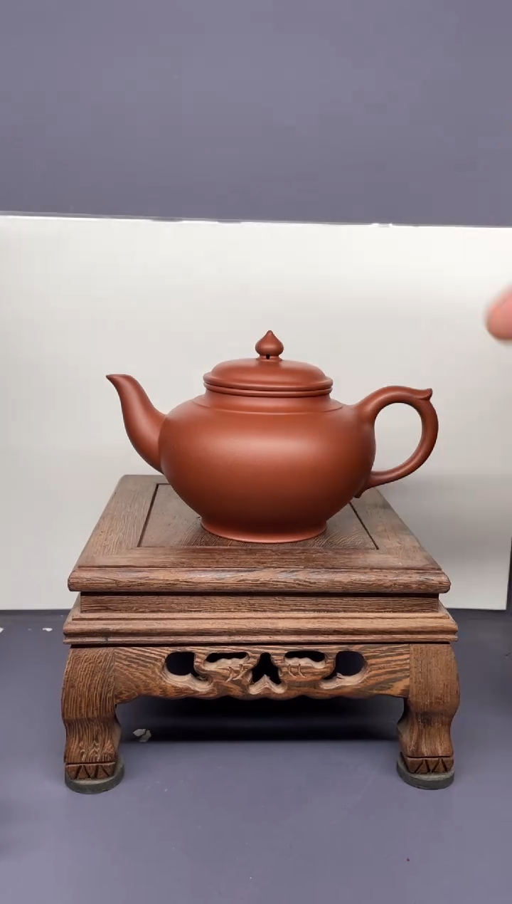 【闪购商品】紫砂茶壶底槽清笑樱  矿标证书