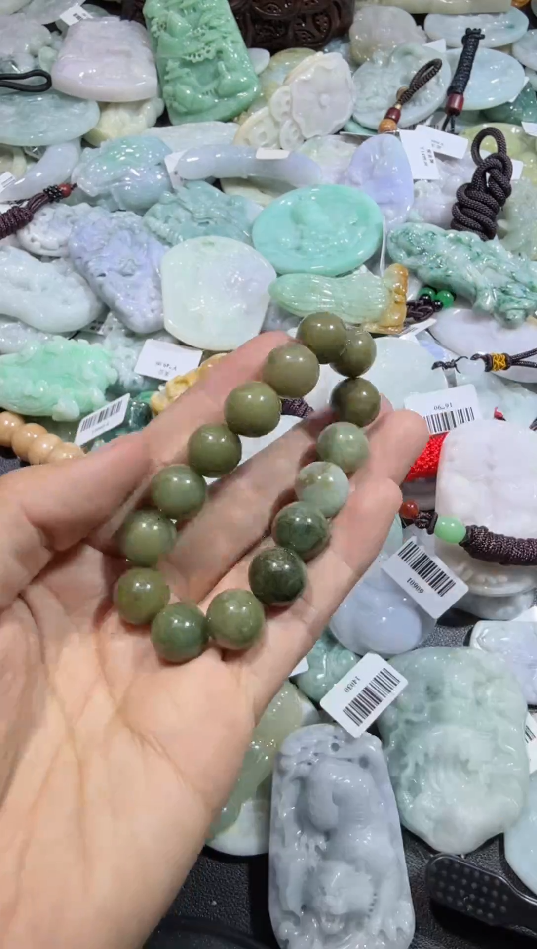 【闪购商品】翡翠颈饰未镶嵌00000035