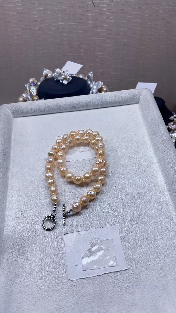 未镶嵌项链淡水珍珠【纯恬饰品】