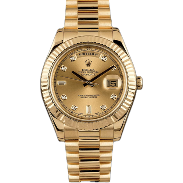 99新 Rolex/劳力士 老佛爷/劳力士218238/自动/13年保卡/41mm