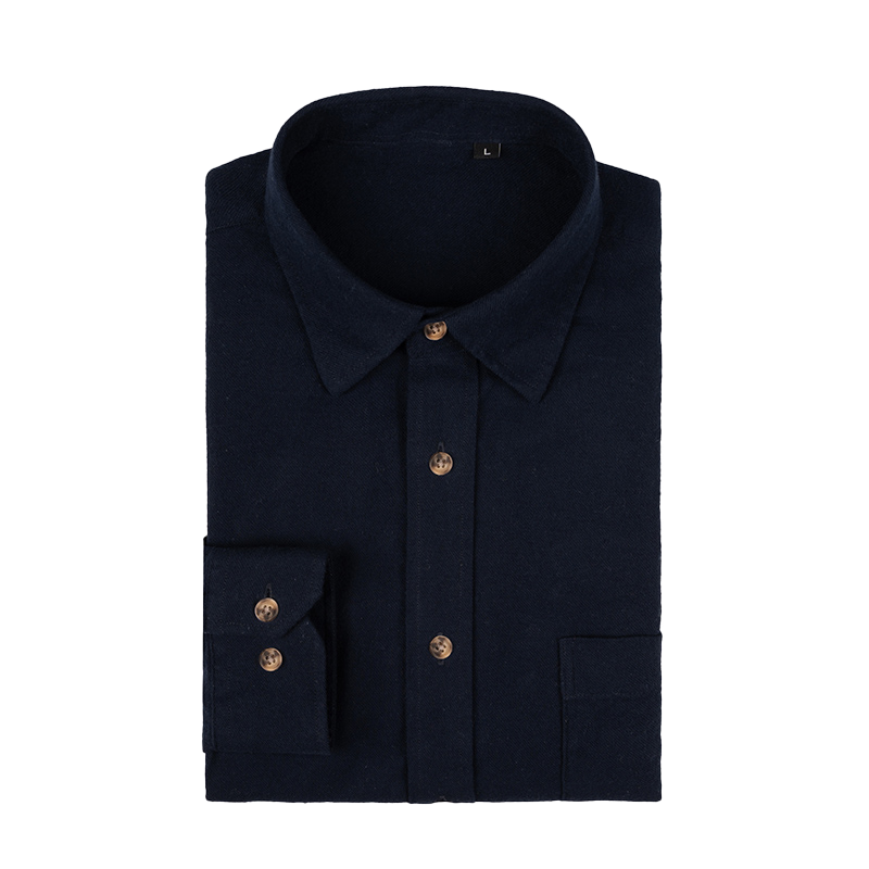 凡客法兰绒全棉衬衫