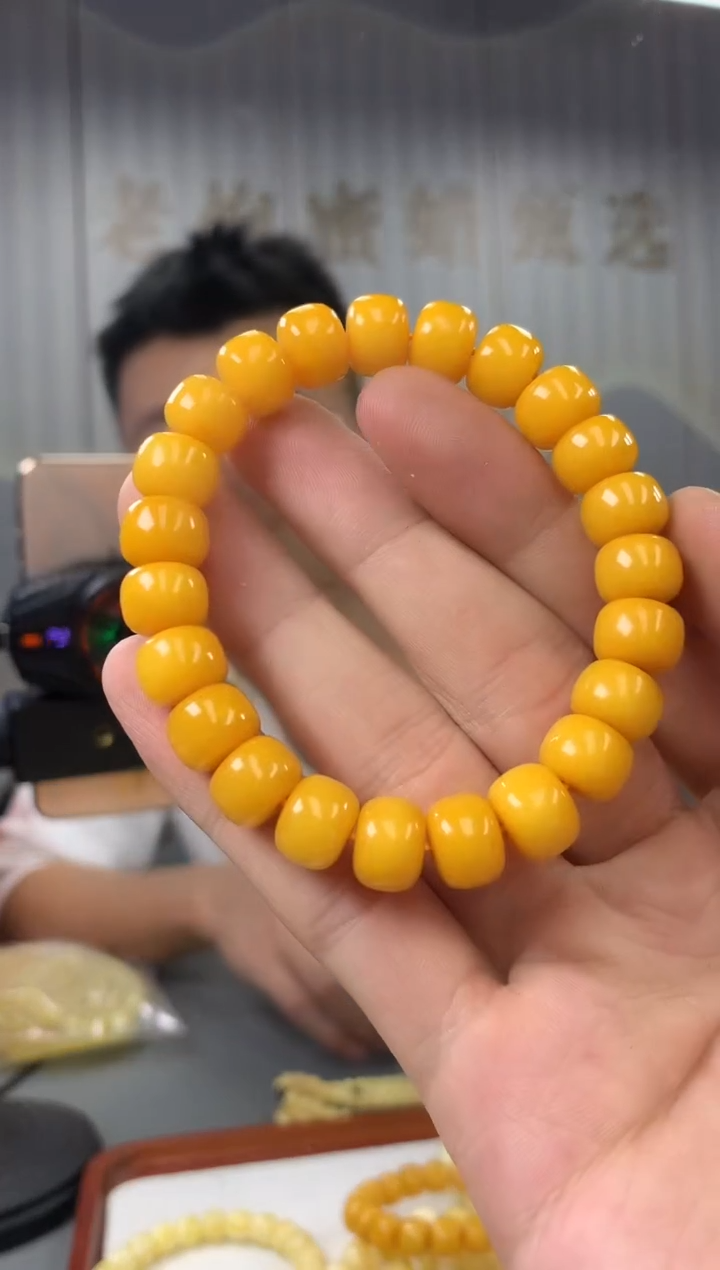 【闪购商品】琥珀珠宝奇石未镶嵌手串