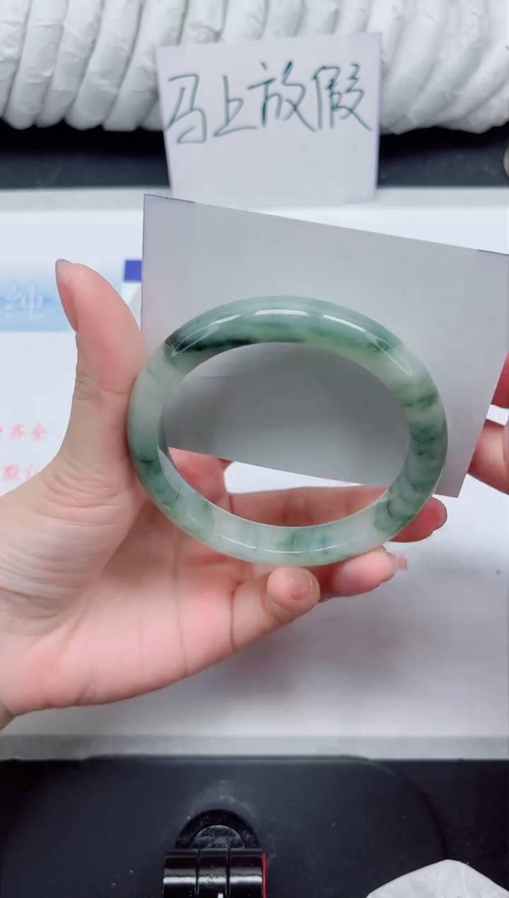 【闪购商品】石英质玉手镯未镶嵌357#59.9