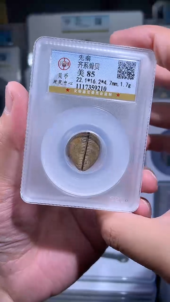 【闪购商品】铜御泉收藏骨bei币一枚