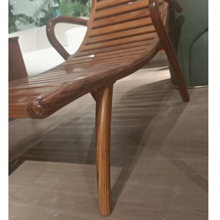 3乌金木单人实用躺椅