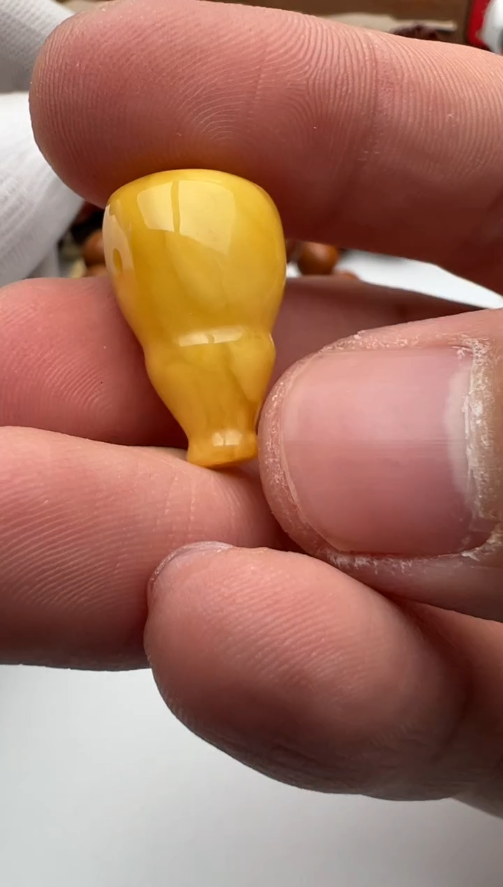 【闪购商品】蜜蜡裸石未镶嵌蜜蜡三通