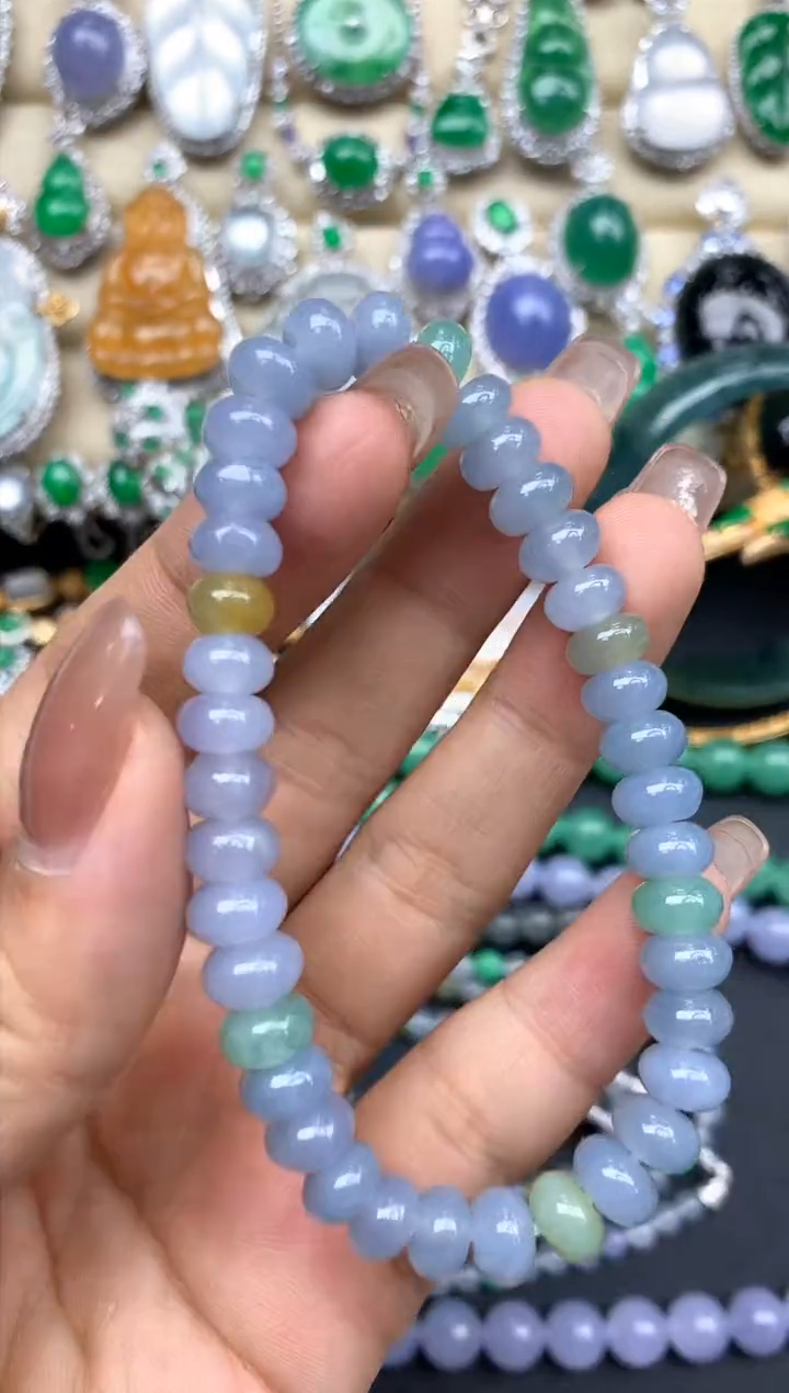 未镶嵌手链翡翠247-中国好珍宝