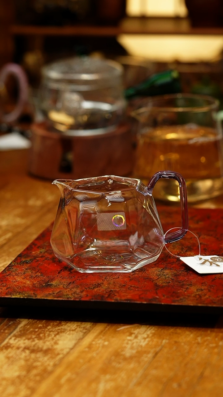 【闪购商品】禾器/晶彩璀璨茶海/浅紫