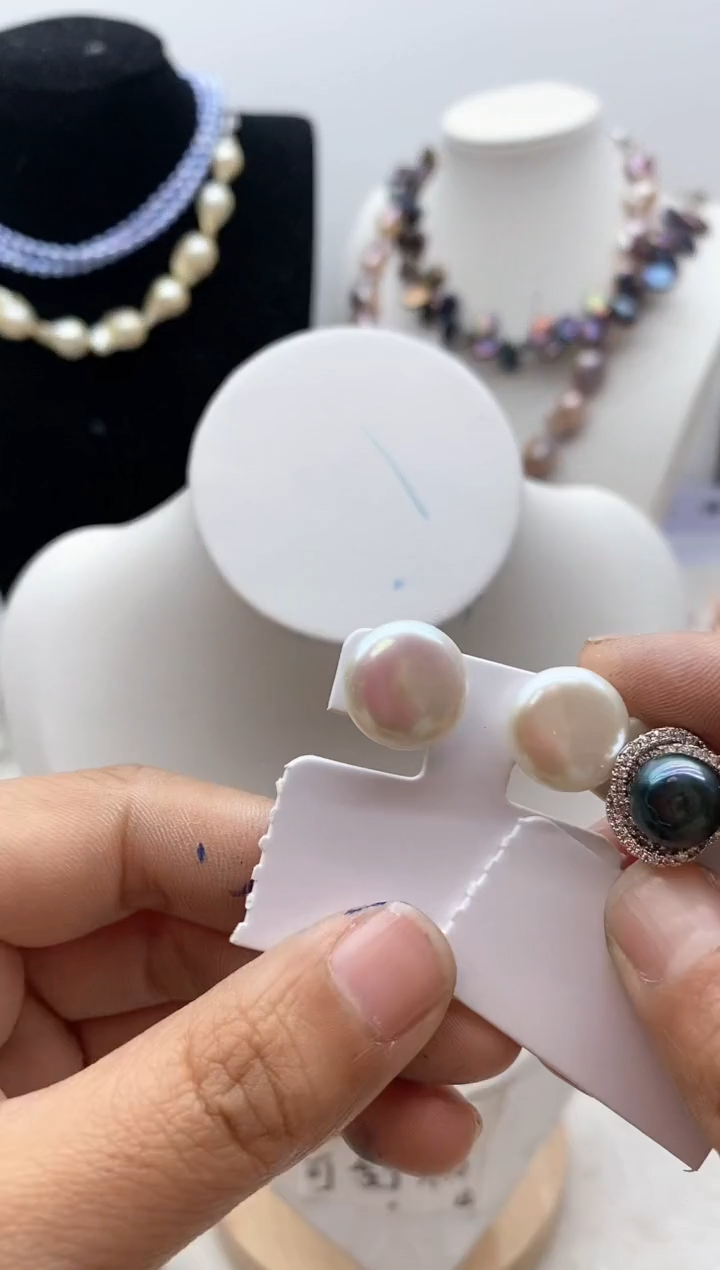 【闪购商品】淡水珍珠颈饰钛钢110