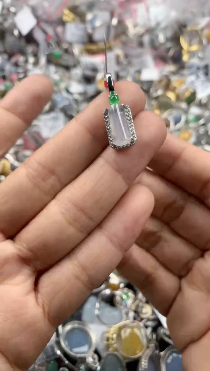 未镶嵌戒指翡翠888----9
