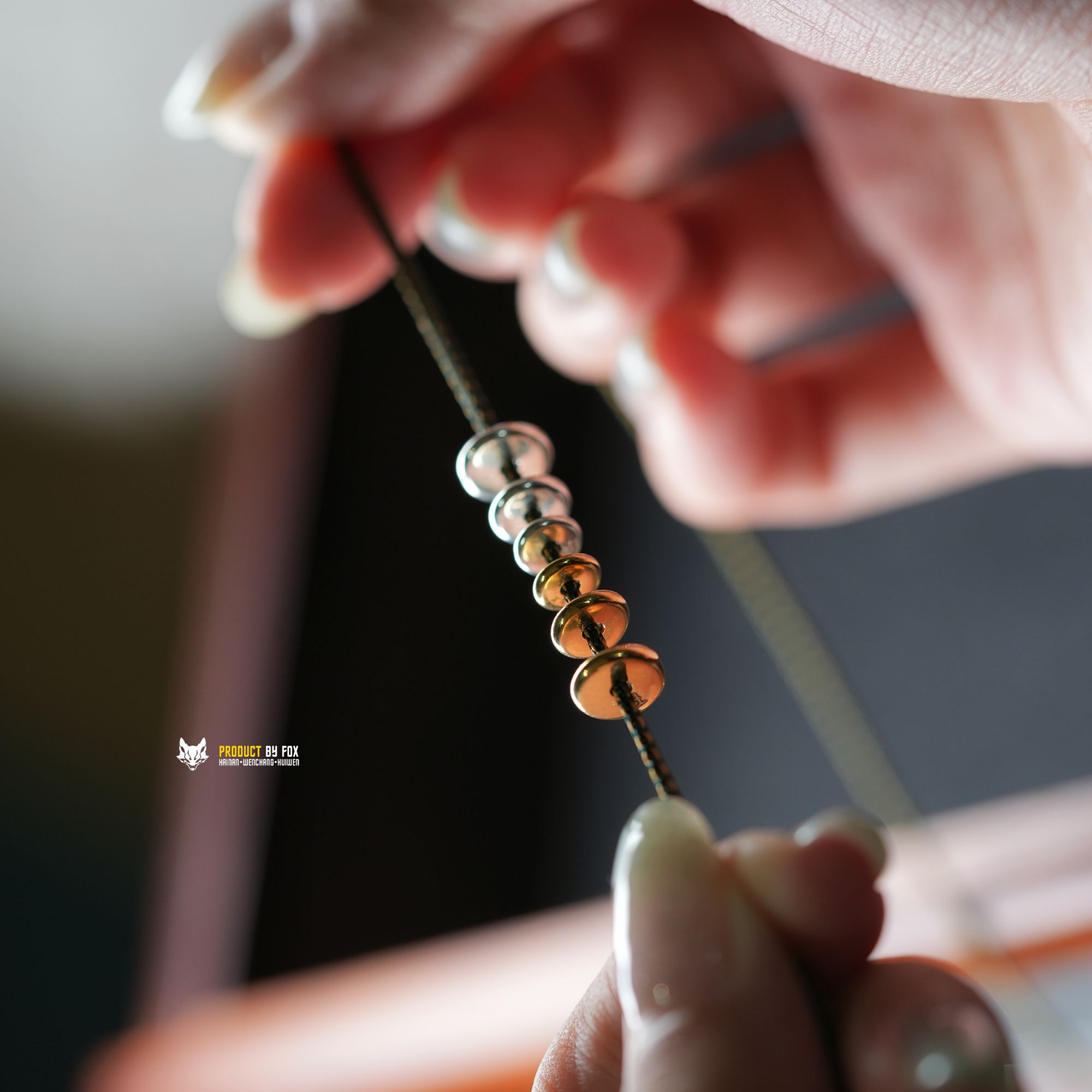 925银银制品 狐狸手作&大肠泥鳅背logo珠原创设计-文玩配饰百搭