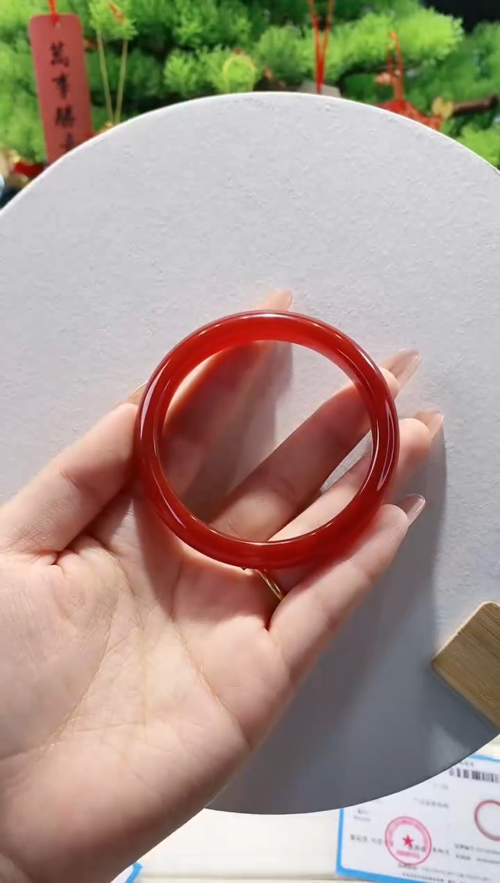 【闪购商品】玛瑙/玉髓手镯未镶嵌75-56.7