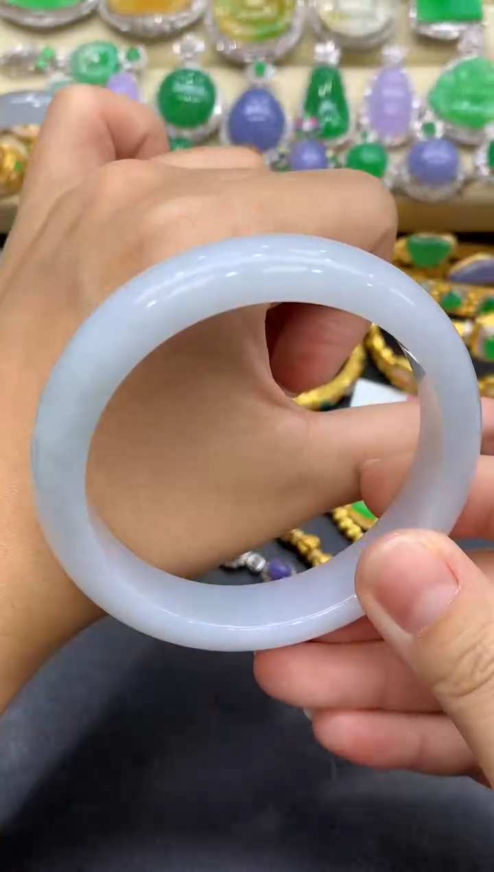 未镶嵌手镯翡翠248-中国好珍宝