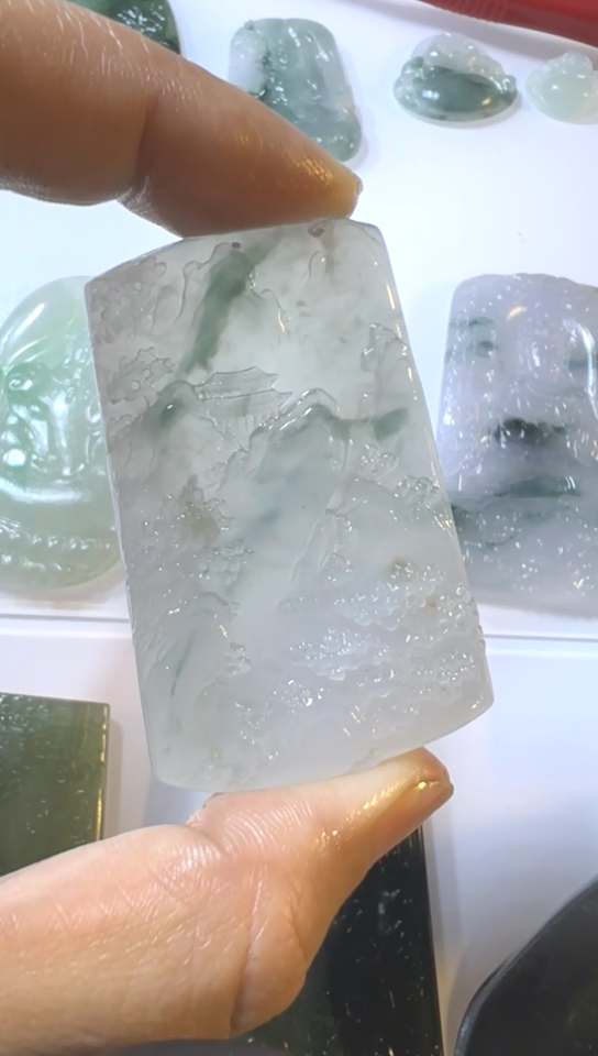 【闪购商品】定制翡翠未镶嵌山水