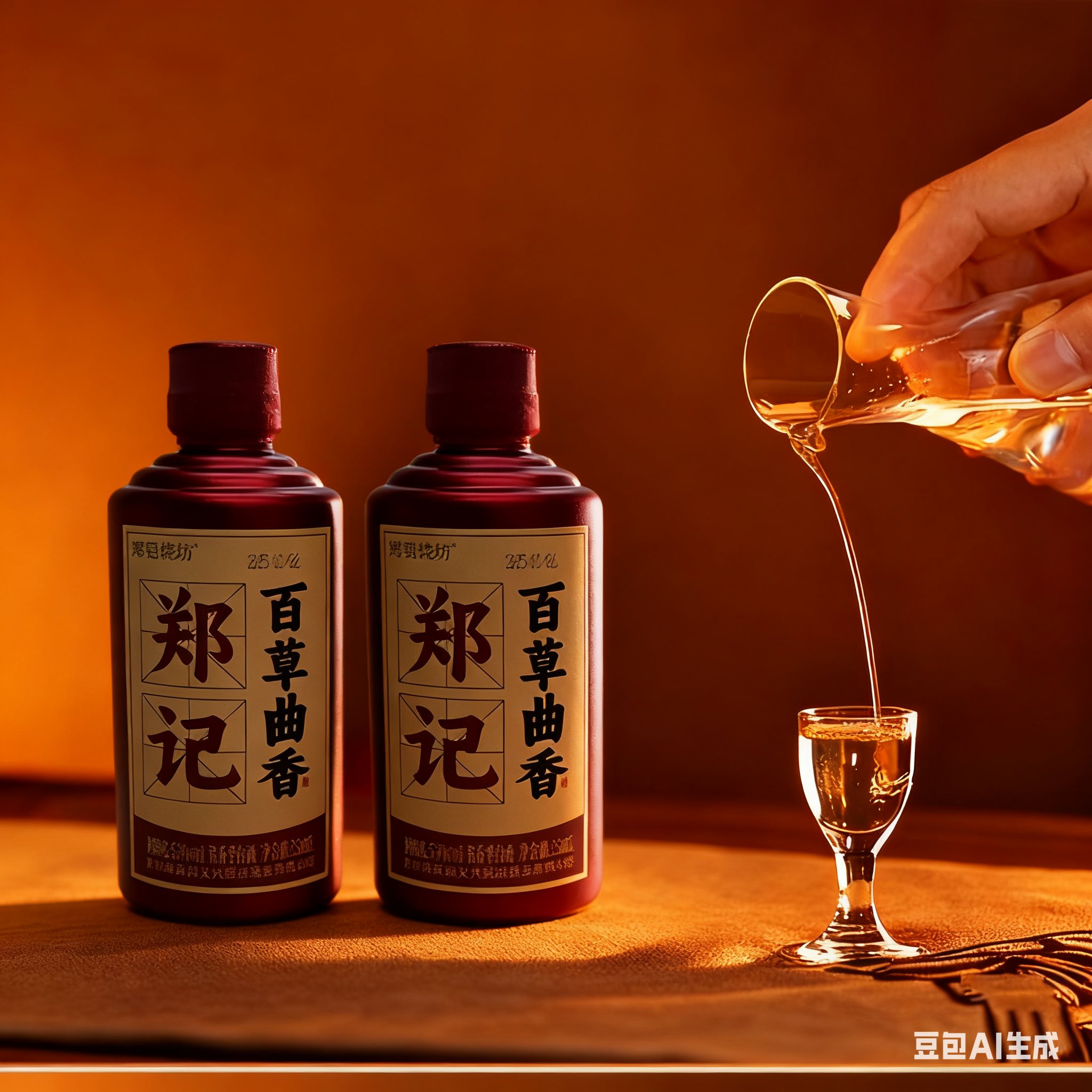 郑祖烧坊  郑记·百草曲香  250ml 53° 酱香型白酒