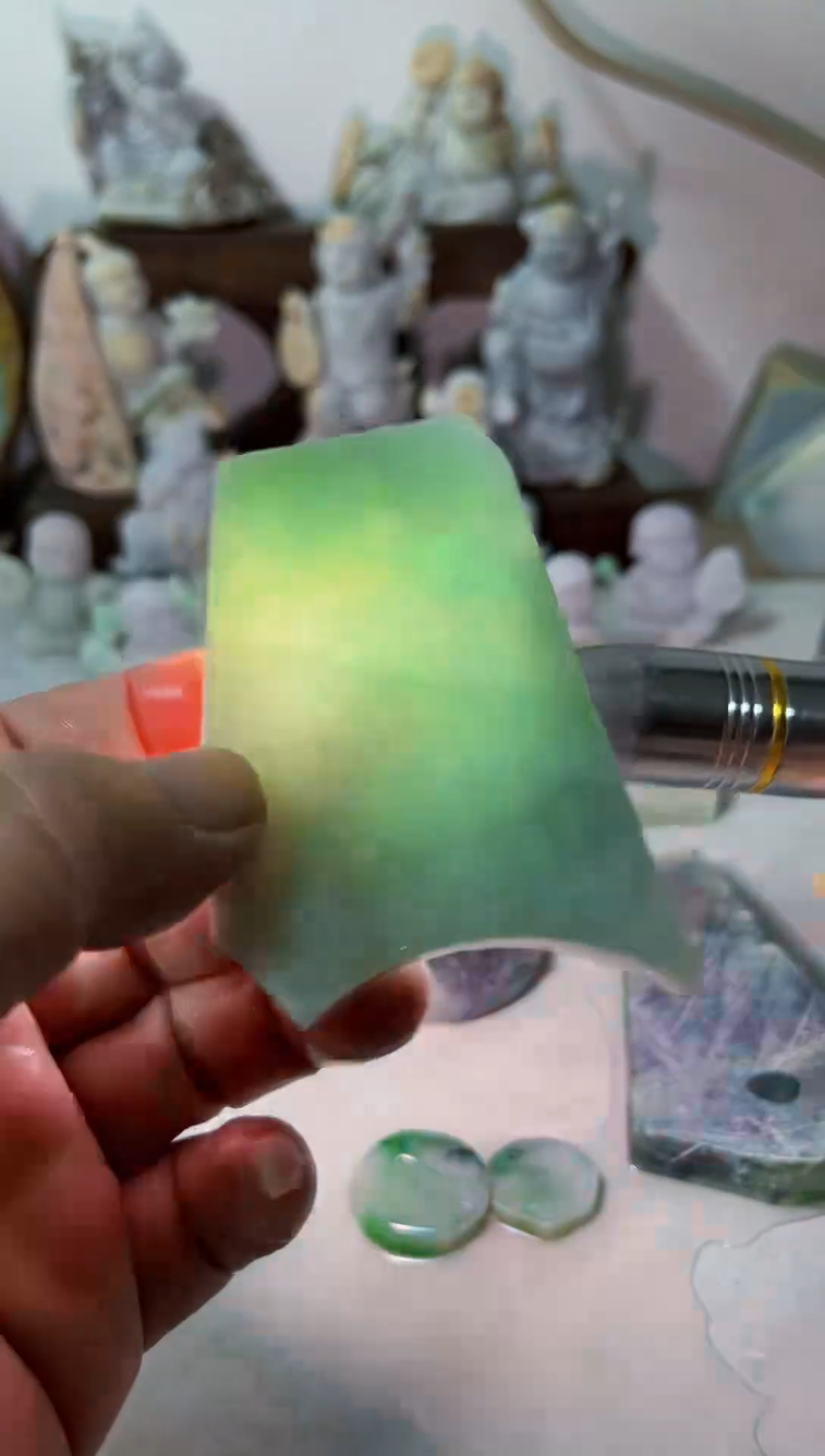 【闪购商品】翡翠吊坠(不含链)未镶嵌A1118