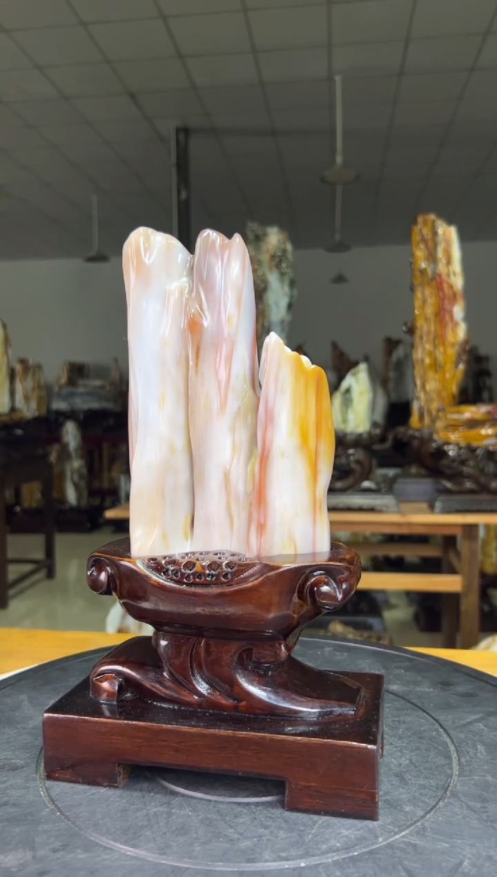 未镶嵌珠宝奇石硅化玉31