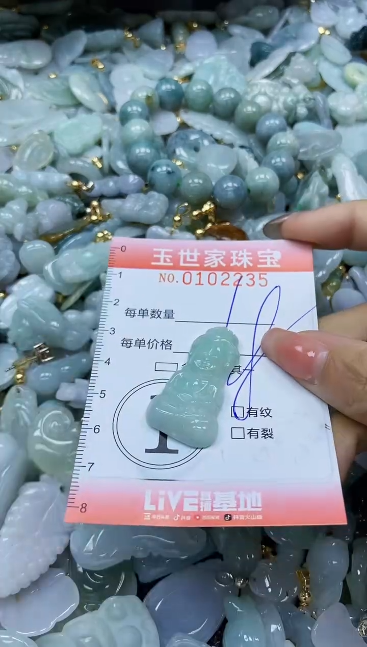 【闪购商品】翡翠颈饰未镶嵌闪购0102235