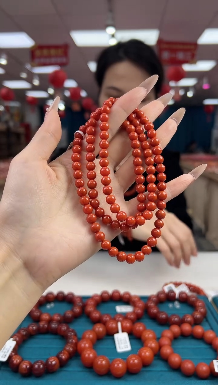 【闪购商品】南红玛瑙未镶嵌项链3.15-（多样式）