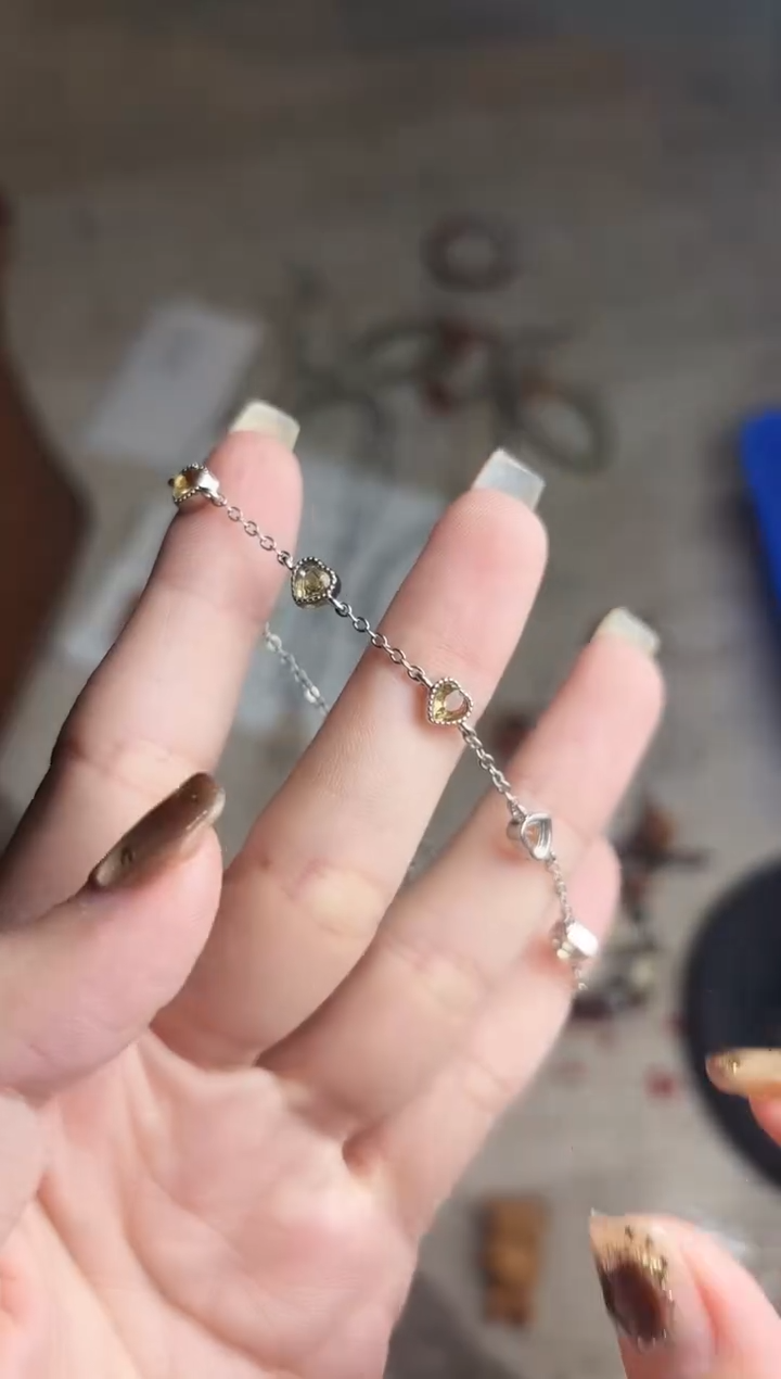 未镶嵌手链水晶清~货全场