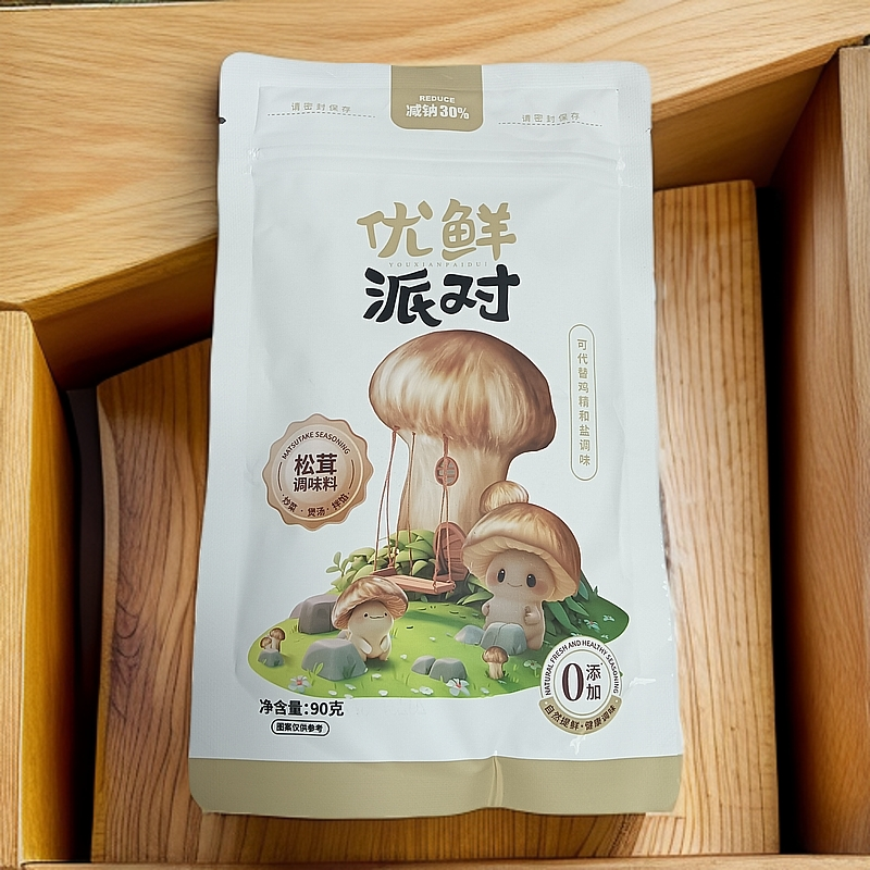 【保质期至25.7.27】松茸调味料90g*4包