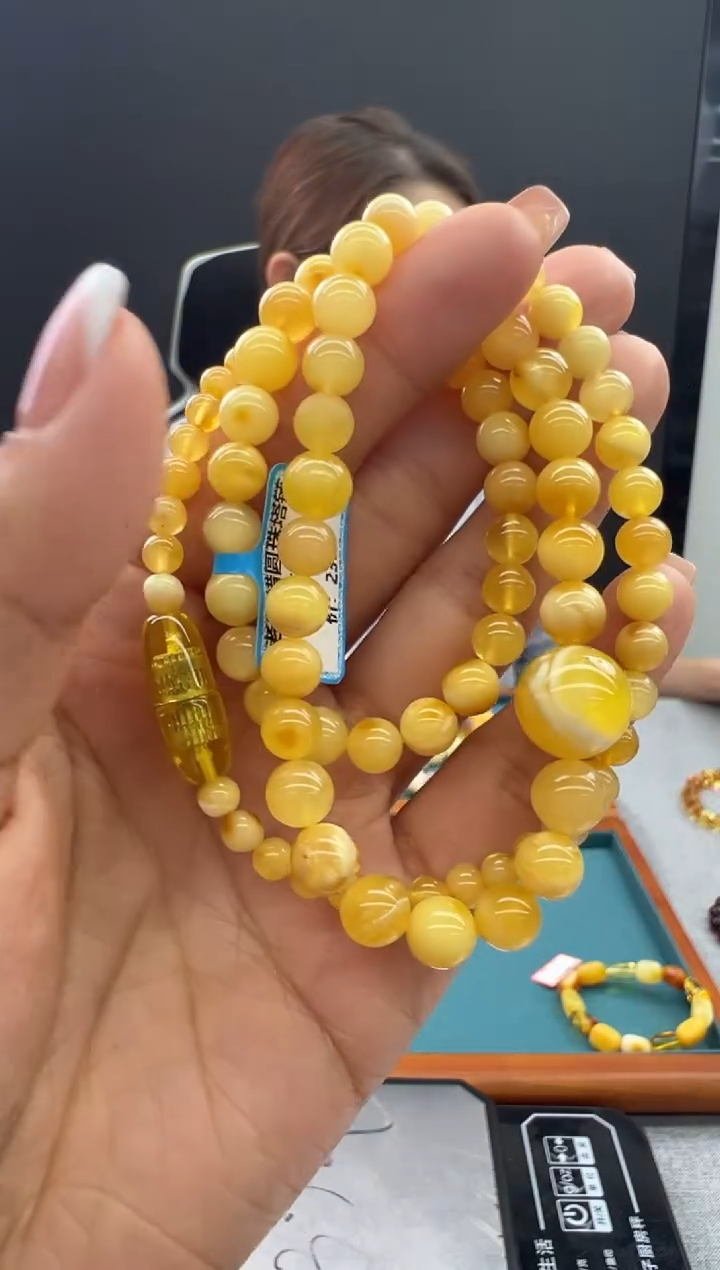 【闪购商品】未镶嵌琥珀颈饰138秒拍号