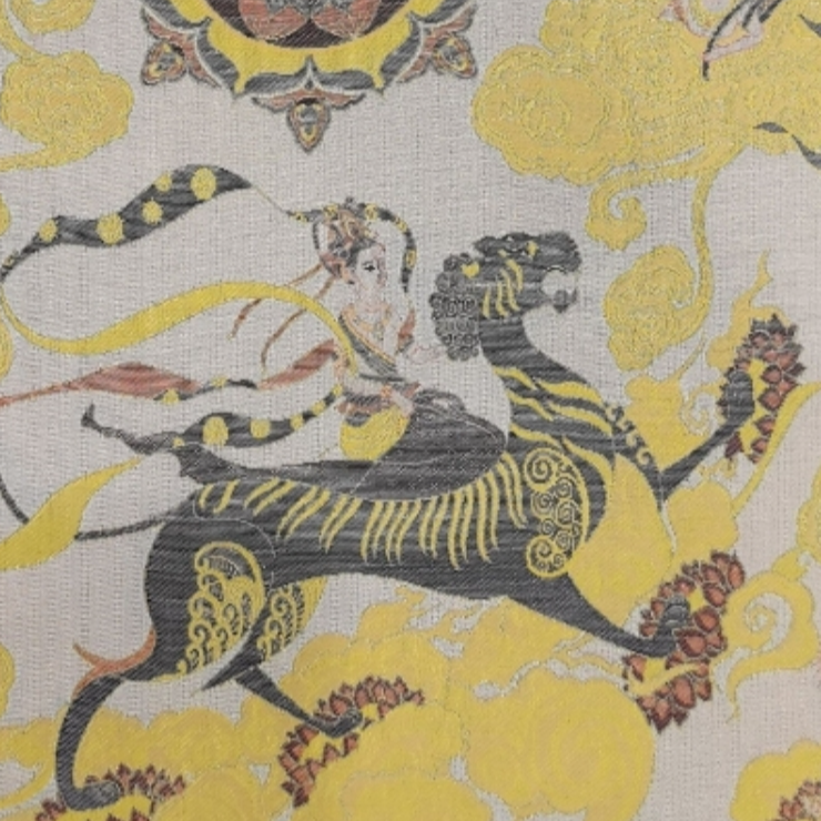 【陆美英宋锦】乘龙飞天桑蚕丝  5重玮 