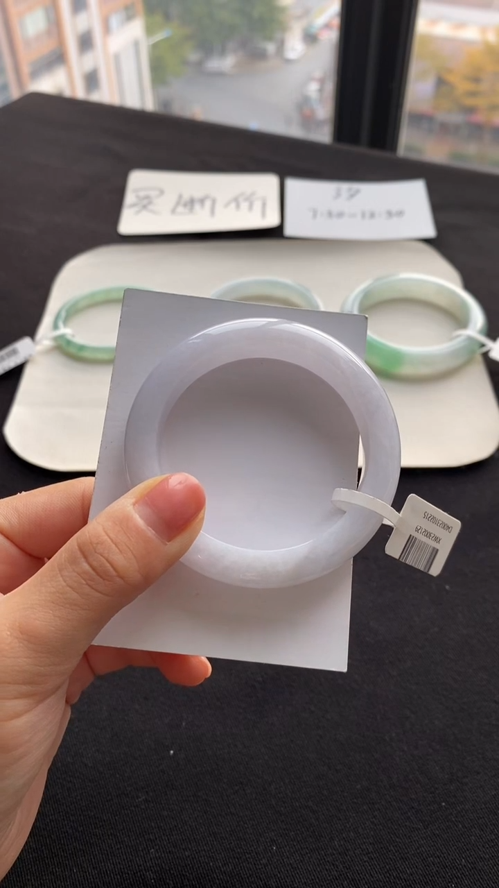 【闪购商品】翡翠手镯未镶嵌51正圈--不退不换