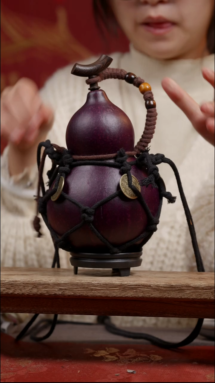 406号大漆酒葫芦一物一图700ml