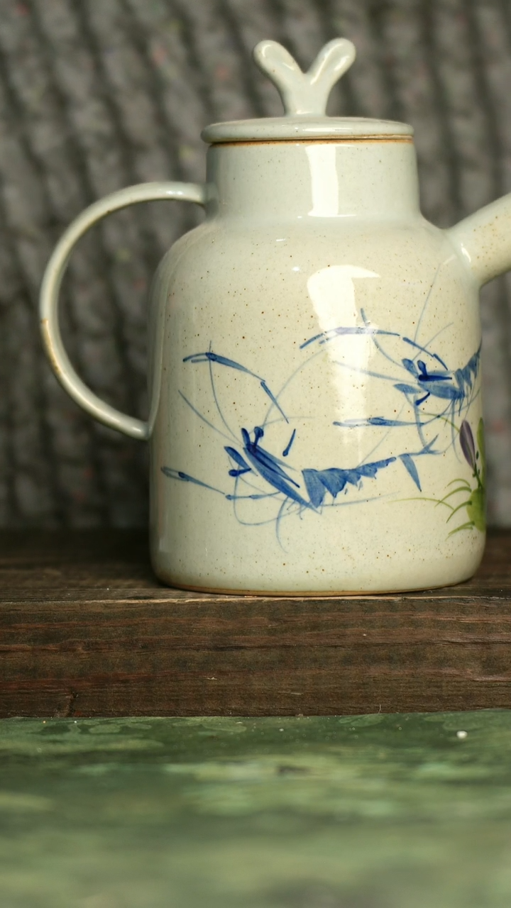 瓷器青诗集手工手绘瓷器