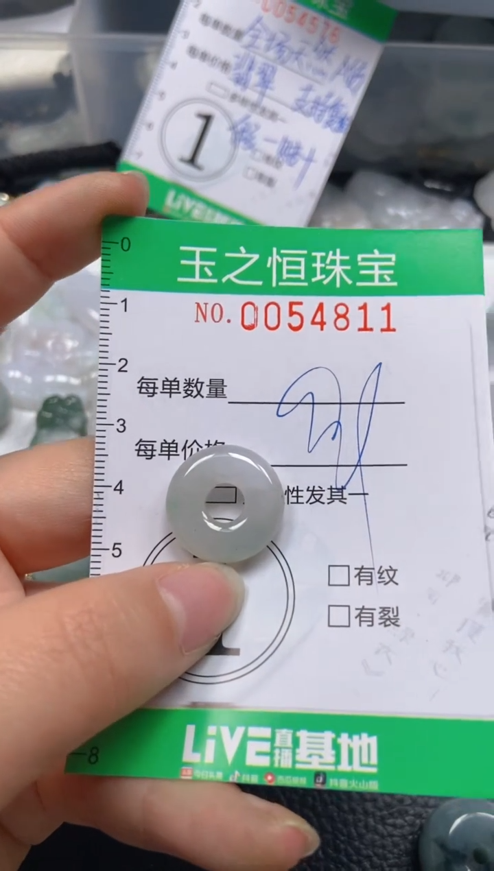 【闪购商品】翡翠未镶嵌颈饰闪购0054811