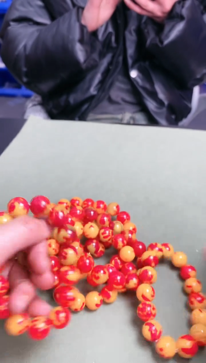 【闪购商品】玛瑙/玉髓手链未镶嵌藏红花手串卡14