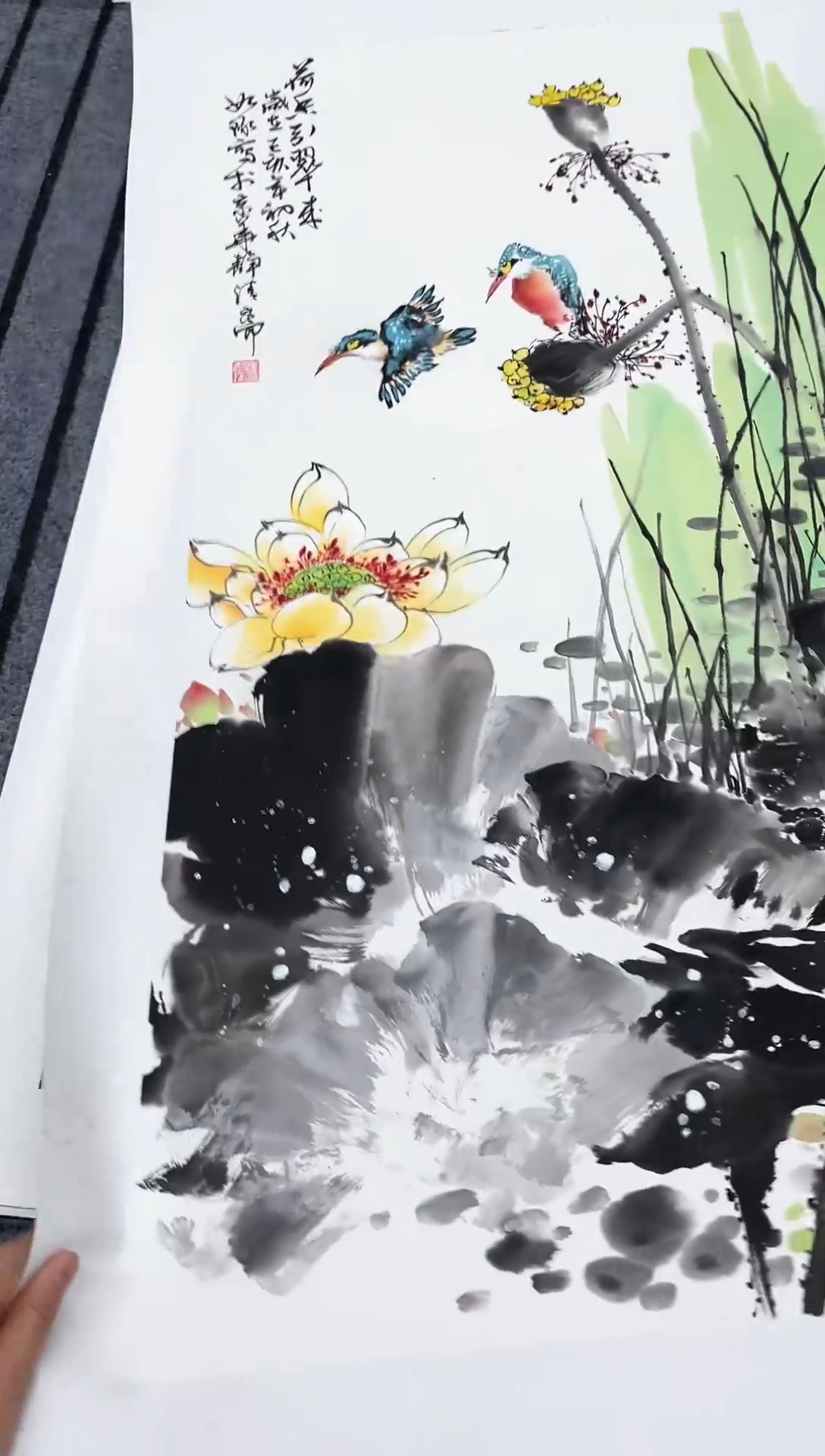 精品国画花鸟作品