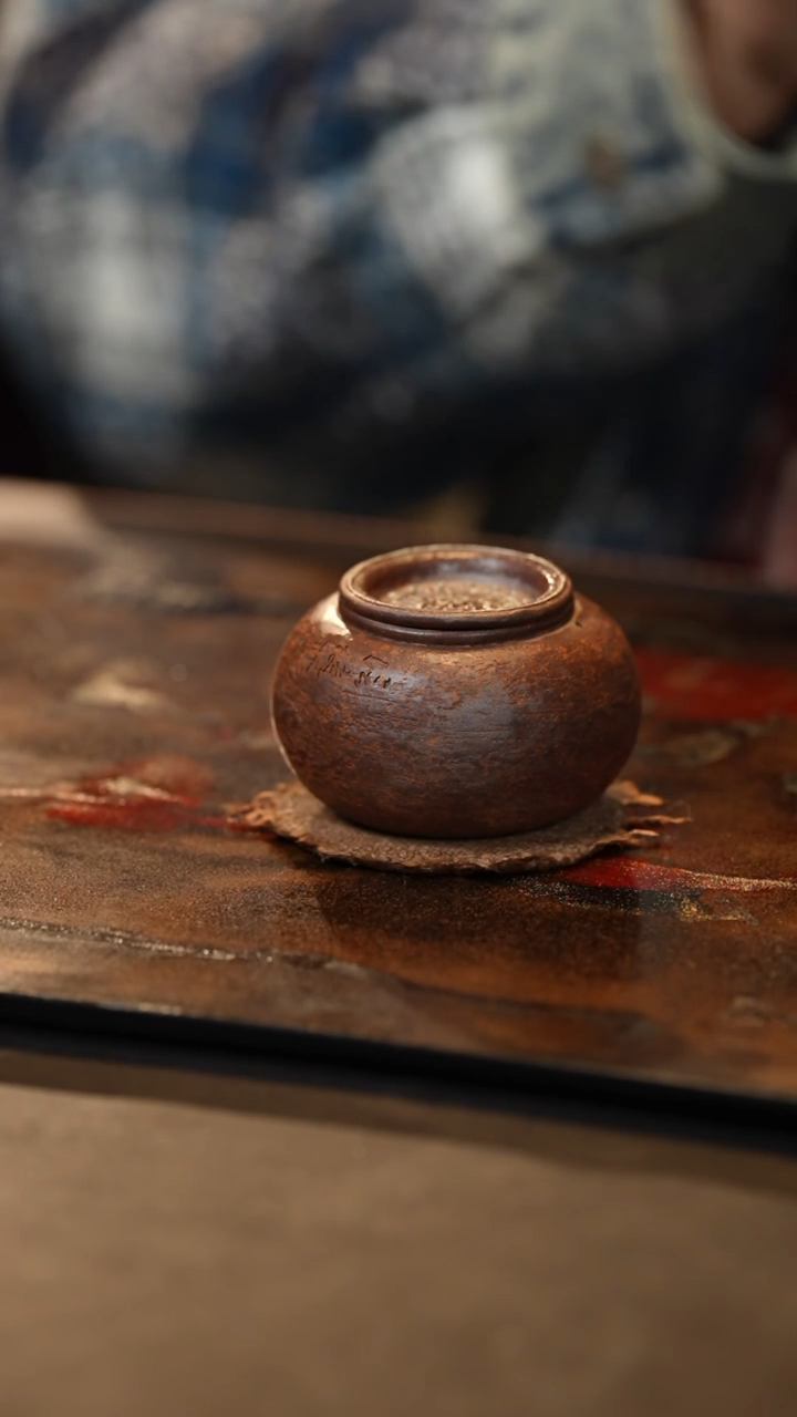 【闪购商品】【有茶器】手作紫砂主人小建水