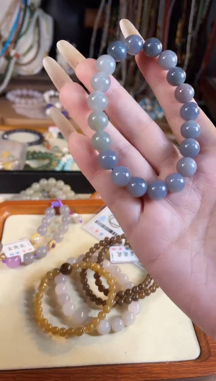 【闪购商品】和田玉手链银S925镶嵌多样性发货其一