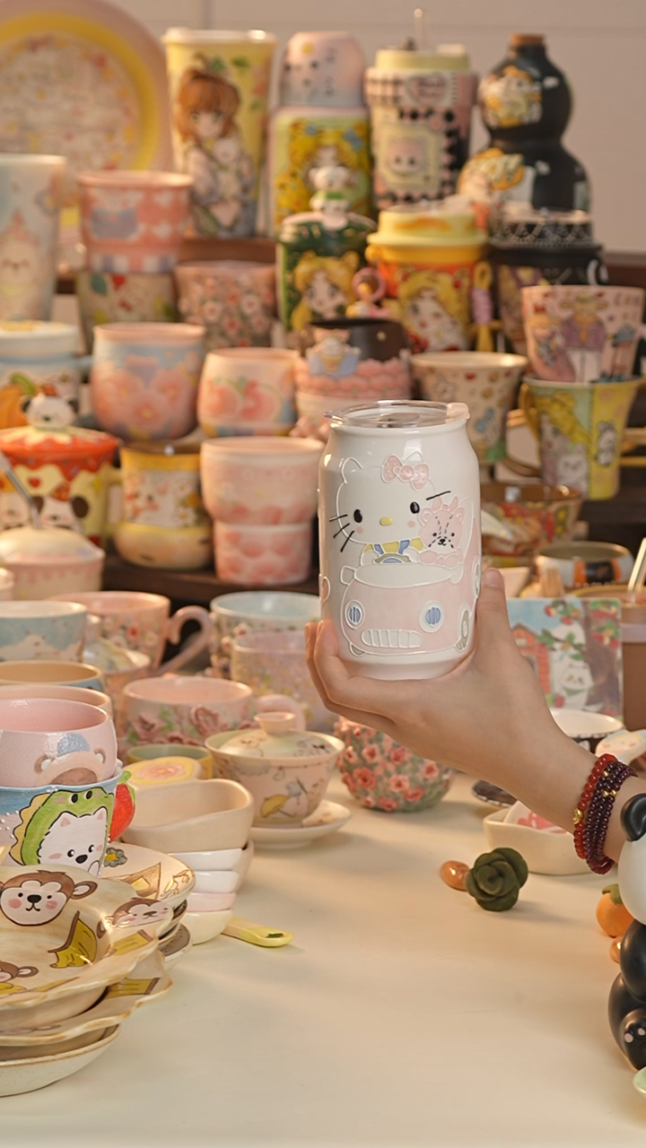 其他景德镇釉下彩手绘设计师款陶瓷