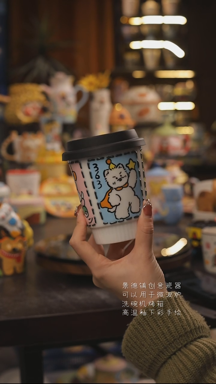 景德镇釉下彩绘设计师款式陶瓷