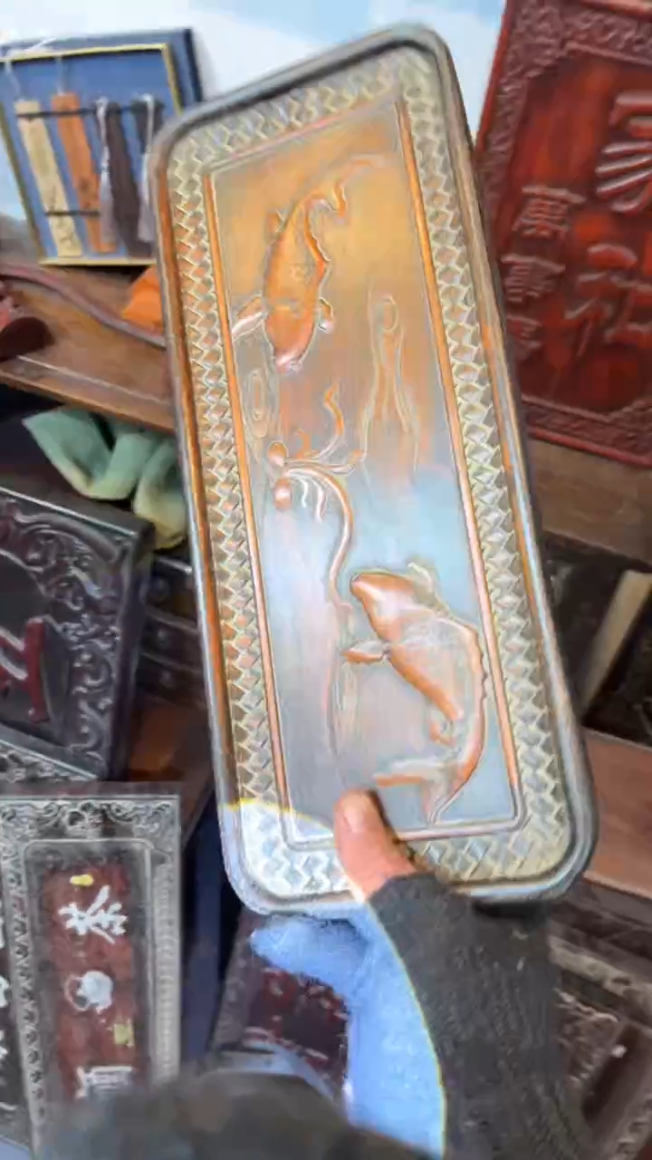 【闪购商品】非洲紫檀（红花梨）盘