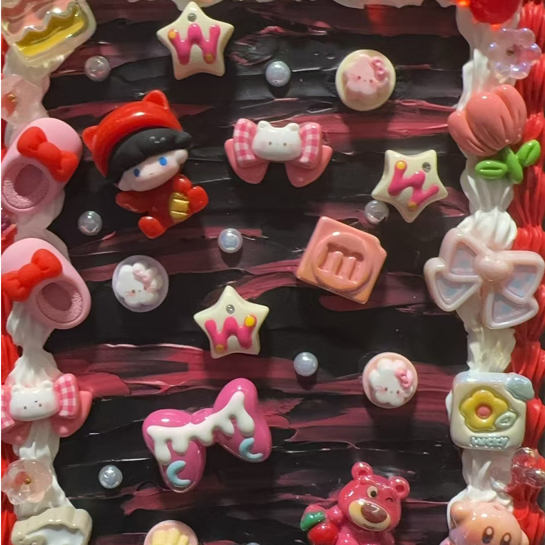 【福福】原创设计奶油胶萌粒收纳摆件可爱居家用品礼物